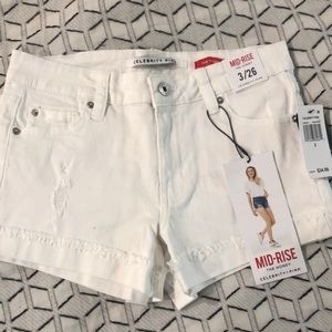 White shorts